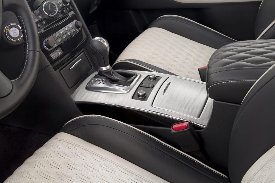 Детали интерьера Infiniti QX70 3.7 Limited Edition 2016 года  (фото 5 из 8)